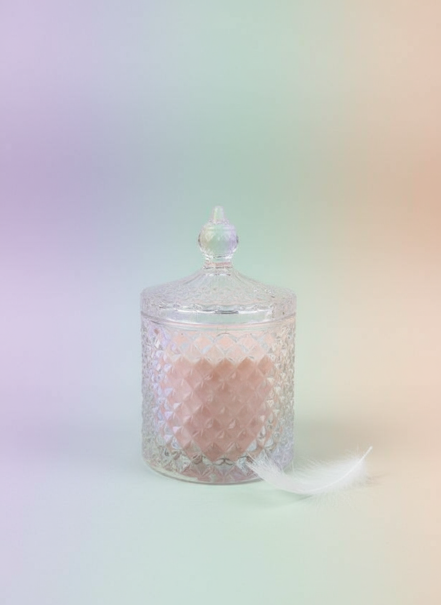 Candy  Jar Glass Candle
